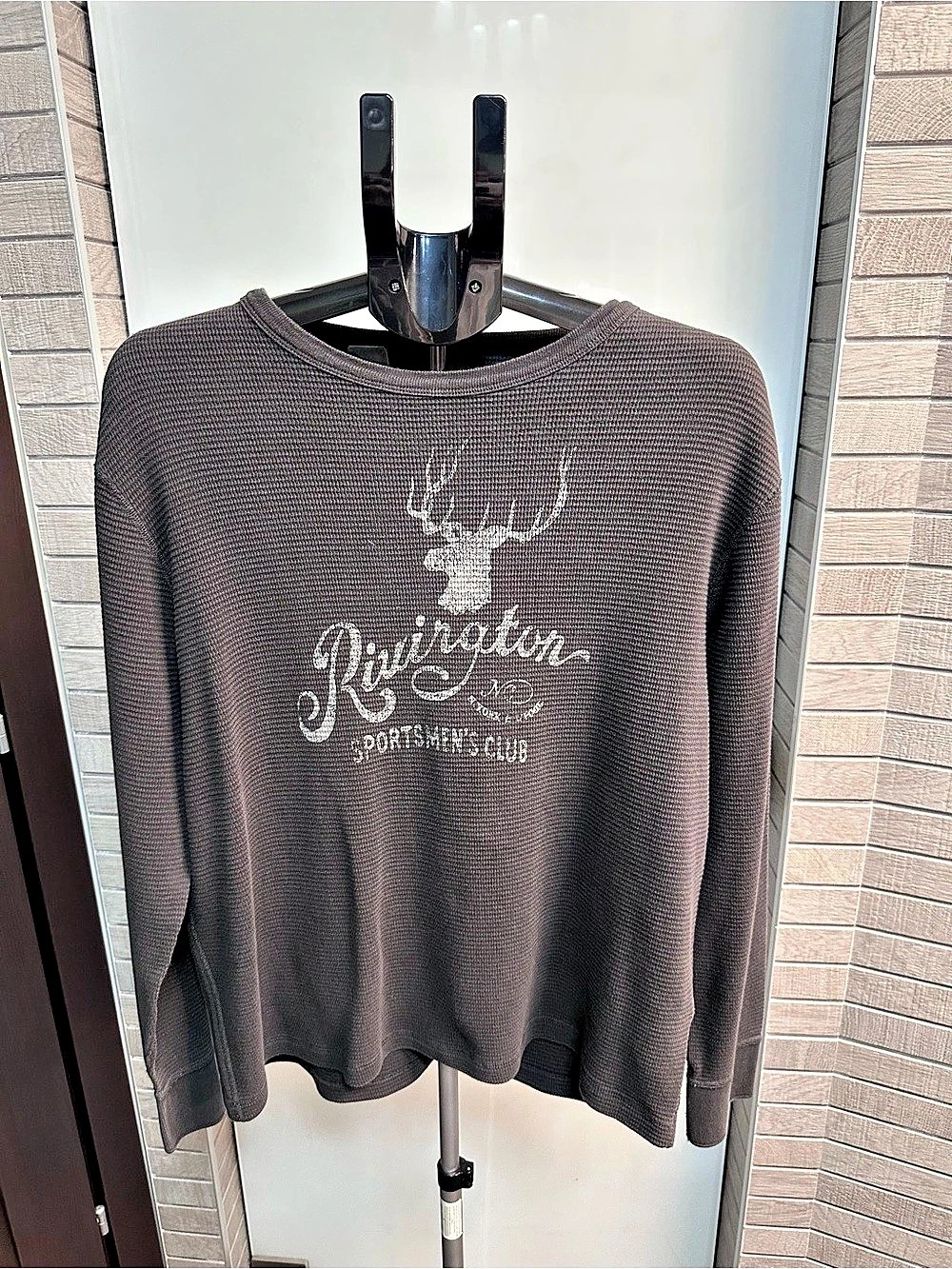 J.Crew Vintage Men’s “Rivington Sportsman's Club” Long Sleeve Tee Size (XL) NWOT